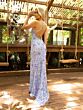 Primavera Couture 3901 Cross Back Butterfly Beaded Dress