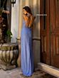 Primavera Couture 3902 Beaded Lace-Up Cross Back Dress