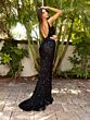 Primavera Couture 3913 Spaghetti Strap Backless Dress