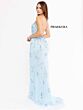 Primavera Couture 3917 Spaghetti Strap Lace-Up Back Dress