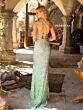 Primavera Couture 3922 Cross Back Ombre Sequined Dress