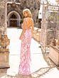 Primavera Couture 3926 V-Neck Beaded Sleeveless Dress