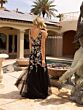 Primavera Couture 3929 V-Back Beaded A-Line Dress