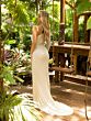 Primavera Couture 3939 Beaded One-Shoulder High Slit Dress