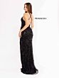 Primavera Couture 3950 Cross Back Beaded Sleeveless Dress