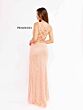 Primavera Couture 3951 High Slit Lattice Back Dress