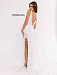 Primavera Couture 3953 Side Slit Low V-Back Dress