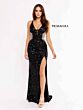 Primavera Couture 3955 Beaded Sleeveless Cutout Back Dress