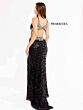 Primavera Couture 3955 Beaded Sleeveless Cutout Back Dress