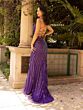 Primavera Couture 3960 Sleeveless Scoop Neck Lace-Up Back Dress
