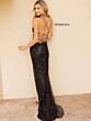 Primavera Couture 3965 High Slit Ruched Bodice Dress