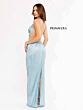 Primavera Couture 3966 Back Slit Spaghetti Strap Butterfly Dress