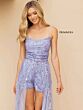 Primavera Couture 3972 Removable Overskirt Lace-Up Back Romper