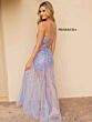 Primavera Couture 3972 Removable Overskirt Lace-Up Back Romper