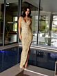 Primavera Couture 4104 Cutaway Side Slit Beaded Dress