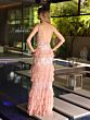 Primavera Couture 4106 Sleeveless Tiered Ruffle Skirt Dress