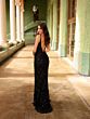 Primavera Couture 4115 Sleeveless Low Back Beaded Dress
