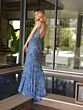 Primavera Couture 4117 Sleeveless High Slit Beaded Dress