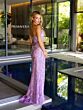 Primavera Couture 4123 Notched Neck Beaded Strapless Dress