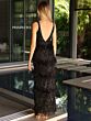 Primavera Couture 4132 V-Back Embellished Dress