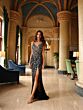 Primavera Couture 4150 Beaded V-Neck Low Back Dress