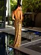 Primavera Couture 4151 V-Neck High Slit Embellished Dress
