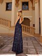 Primavera Couture 4153 Beaded V-Neck Low Back Dress