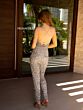 Primavera Couture 4172 Spaghetti Strap V-Neck Jumpsuit