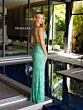 Primavera Couture 4175 Beaded Sleeveless Lace-Up Back Dress