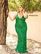 Primavera Couture 14001 Spaghetti Strap V-Neck Dress