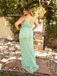 Primavera Couture 14001 Spaghetti Strap V-Neck Dress