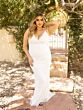Primavera Couture 14005 Spaghetti Strap V-Neck Beaded Dress
