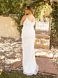 Primavera Couture 14005 Spaghetti Strap V-Neck Beaded Dress