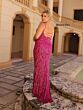 Primavera Couture 14045 Scoop Neck Lace-Up Back Dress