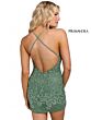 Primavera Couture 3138 Criss Cross Back Embellished Dress
