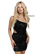 Primavera Couture 3504 Cutout Waist One Shoulder Dress