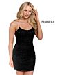 Primavera Couture 3558 Lace-Up Back Floral Embellished Dress