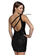 Primavera Couture 3573 Strappy Back One Shoulder Dress