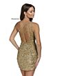 Primavera Couture 3573 Strappy Back One Shoulder Dress
