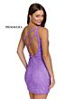 Primavera Couture 3573 Strappy Back One Shoulder Dress