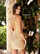 Primavera Couture 3573 Strappy Back One Shoulder Dress