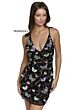 Primavera Couture 3801 Butterfly Beadwork V-Neck Dress