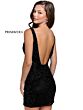 Primavera Couture 3802 Embellished Backless V-Neck Dress