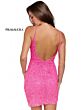 Primavera Couture 3813 Exposed Back Floral Sequin Dress