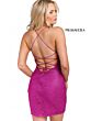 Primavera Couture 3814 Front Slit Scoop Neck Dress