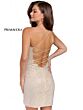 Primavera Couture 3814 Front Slit Scoop Neck Dress