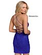 Primavera Couture 3814 Front Slit Scoop Neck Dress