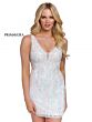 Primavera Couture 3822 Plunging Neckline Embellished Dress