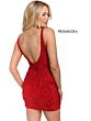 Primavera Couture 3827 Exposed Back Embellished Dress