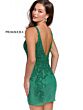 Primavera Couture 3827 Exposed Back Embellished Dress